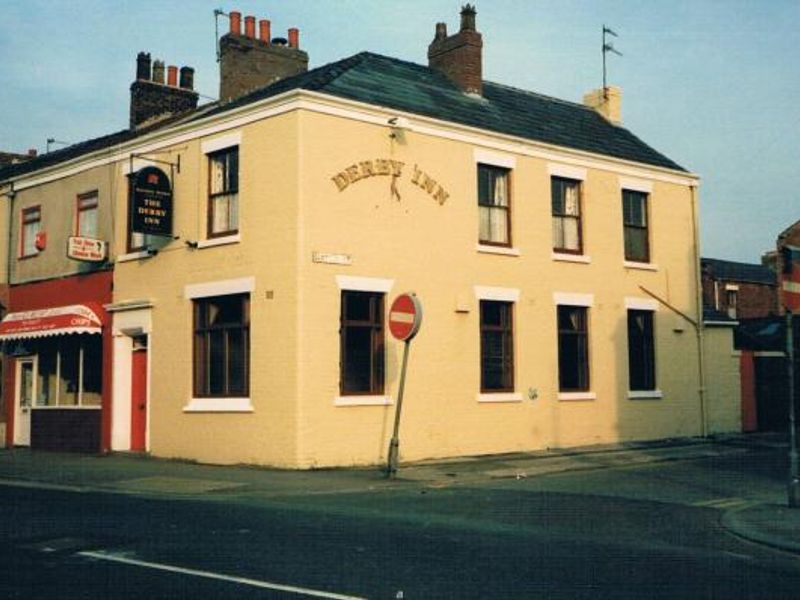 Derby Inn, Preston (Jim Holderness). (Pub, External, Key). Published on 30-10-2015