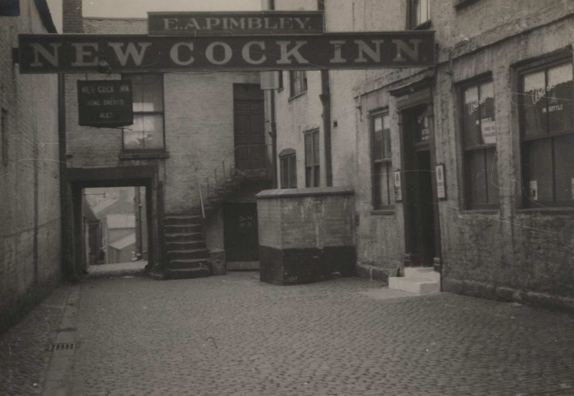 New Cock Inn, 1938 (photo Preston County Council). (Pub, External, Key). Published on 23-08-2018