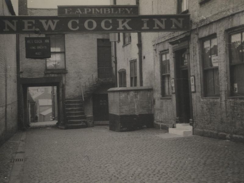New Cock Inn, 1938 (photo Preston County Council). (Pub, External, Key). Published on 23-08-2018 