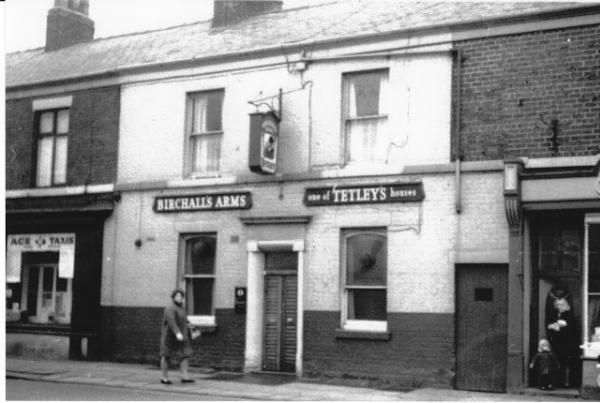 Birchall's Arms (photo: Preston Inns & Taverns blogspot). (Pub, External, Key). Published on 16-07-2015