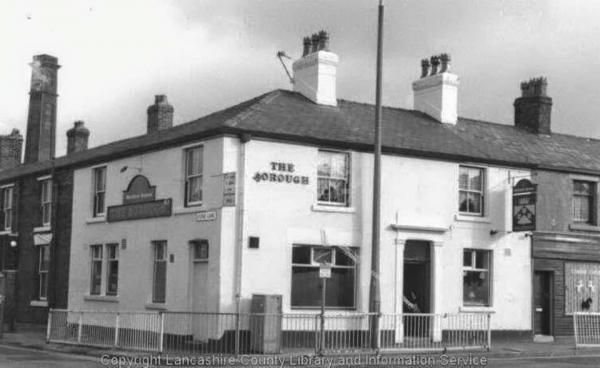 Borough, Chorley. (Pub, External, Key). Published on 19-07-2015