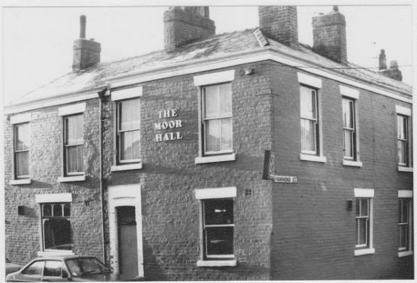 Moor Hall, (Preston Inns & Taverns blogspot). (Pub, External, Key). Published on 22-07-2015