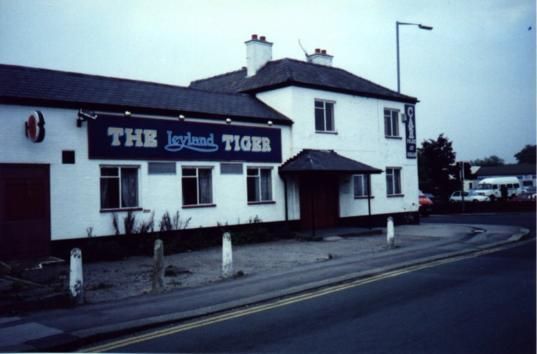 Leyland Tiger, Leyland. (Pub, External, Key). Published on 28-10-2015