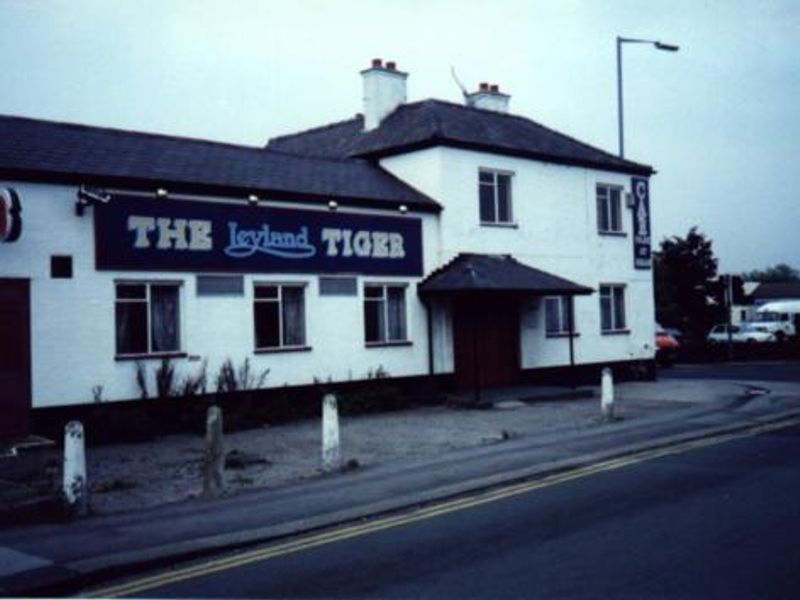 Leyland Tiger, Leyland. (Pub, External, Key). Published on 28-10-2015 