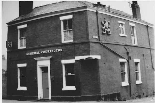General Codrington, (Preston Inns & Taverns blog). (Pub, External, Key). Published on 29-10-2015