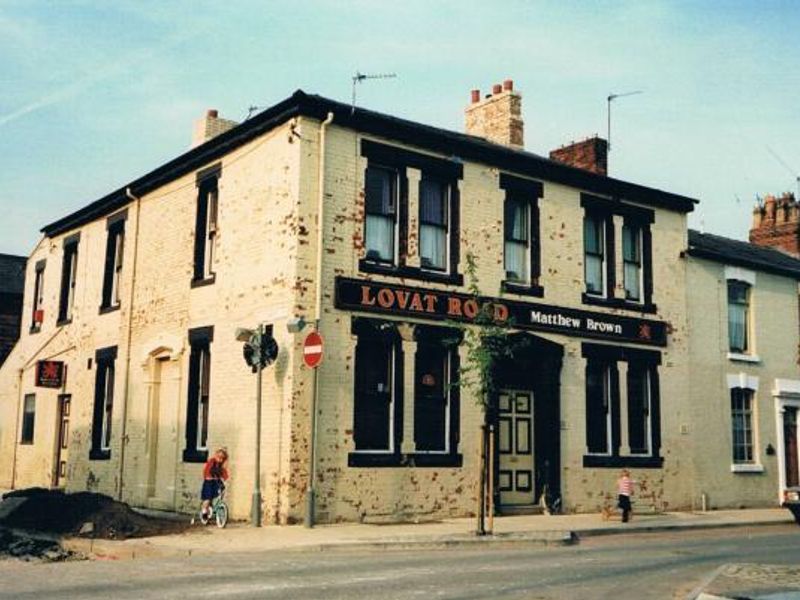 Lovat Road, Preston (Jim Holderness). (Pub, External, Key). Published on 29-10-2015