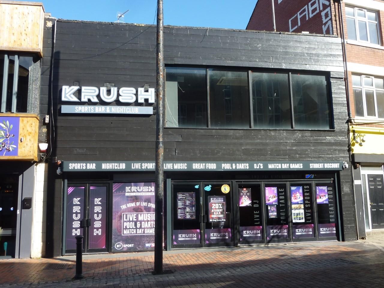 Krush 14.03.2022 David Sherliker. (Pub, External, Key). Published on 15-03-2022