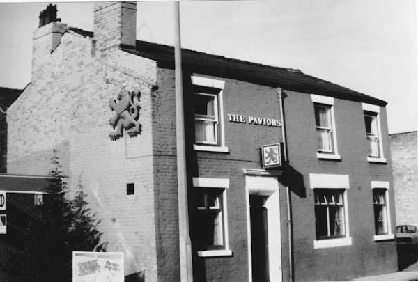 Paviors, (Preston Inns & Taverns blogspot) . (Pub, External, Key). Published on 29-10-2015