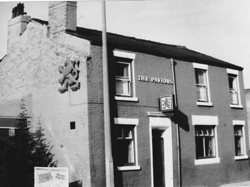 Paviors, (Preston Inns & Taverns blogspot) . (Pub, External, Key). Published on 29-10-2015