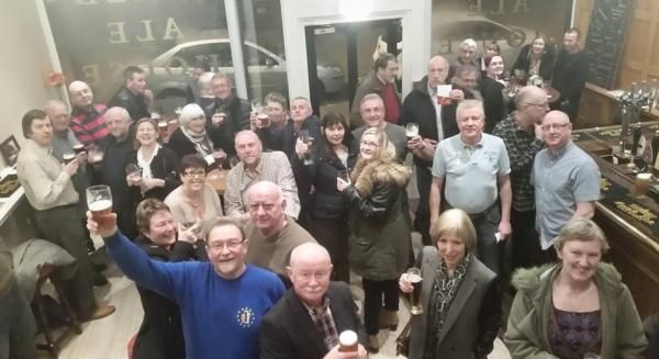 Opening night. (Pub, Customers). Published on 28-02-2016
