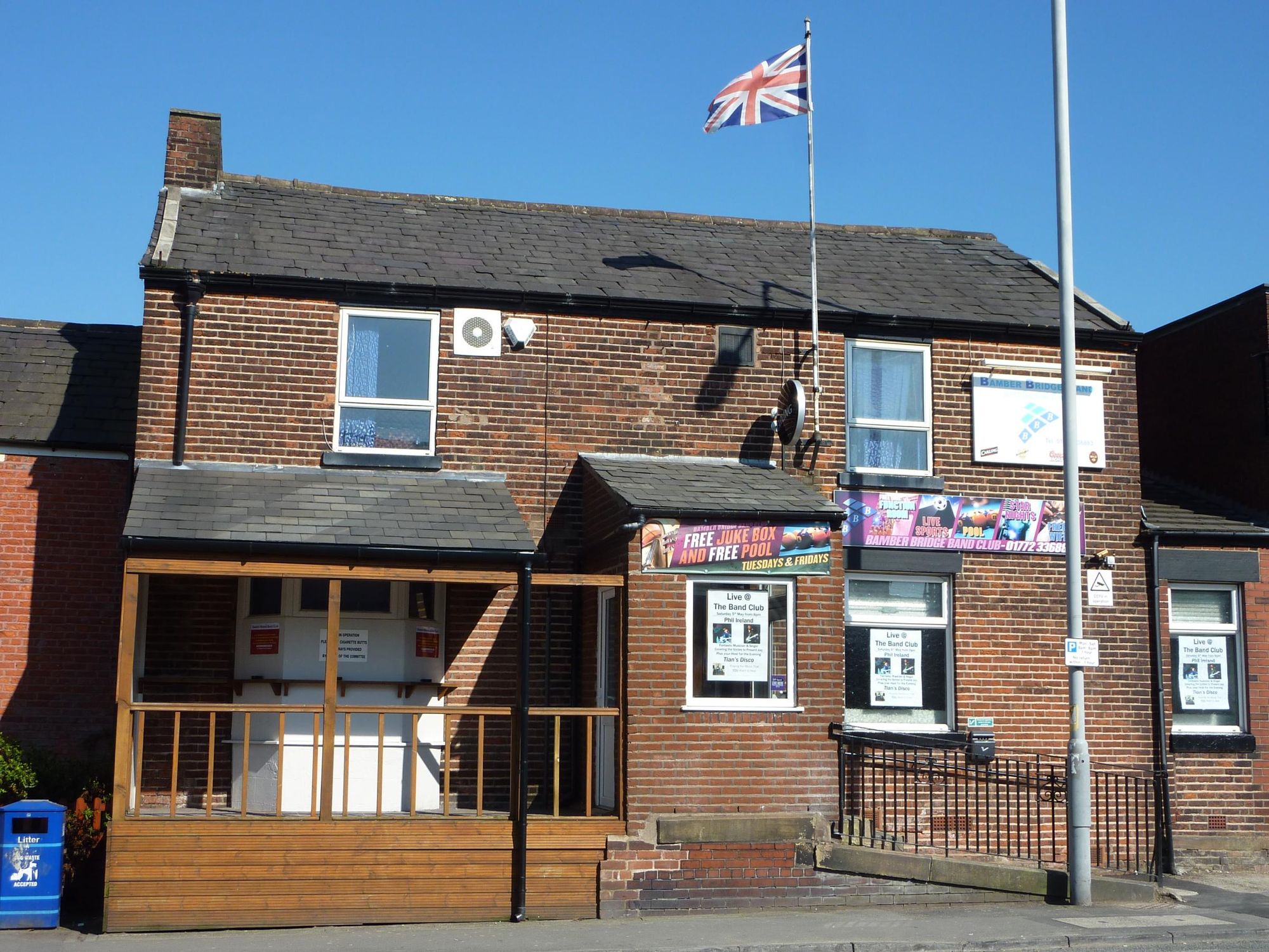 Bamber Bridge Band Club 6.5.18. (Pub, External). Published on 08-05-2018