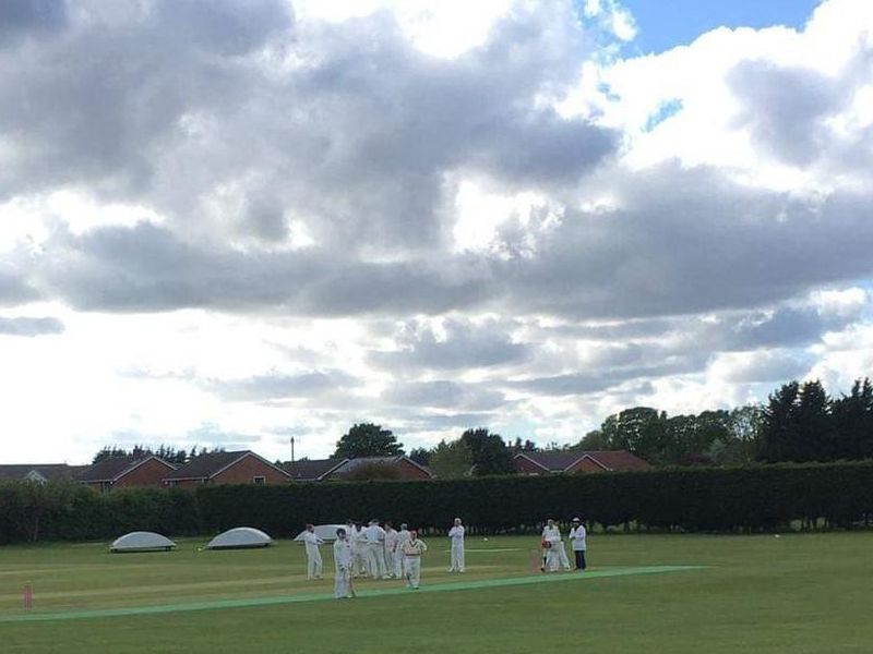 Croston Sports Cricket Pitch July 2021. (External, Garden). Published on 31-07-2021 