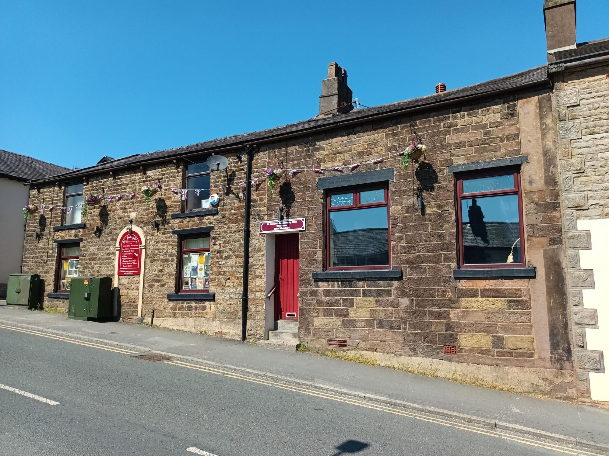 St Joseph's Club External 10th August 2022 RL. (Pub, External, Sign, Key). Published on 23-08-2022