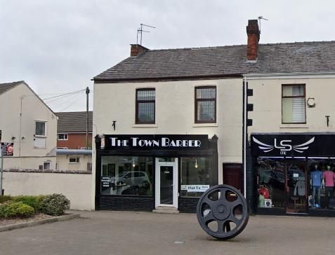 Previous occupants, The Town Barber. (External). Published on 22-08-2020