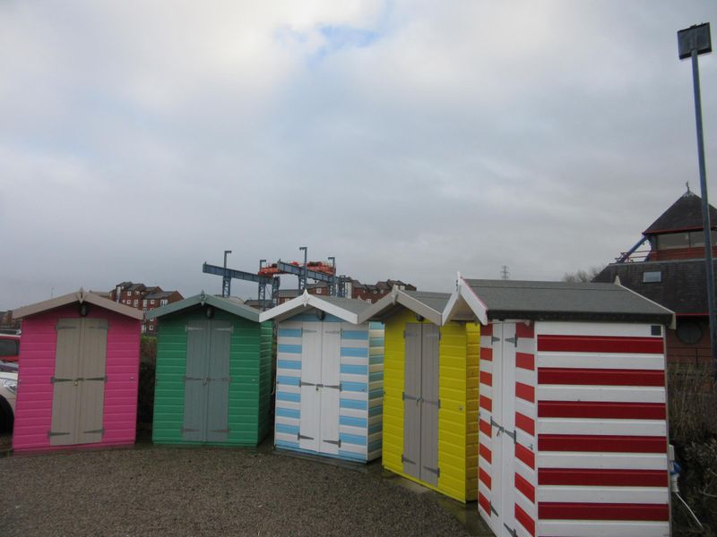 Beach Huts 17.02.2022. (External). Published on 17-02-2022 