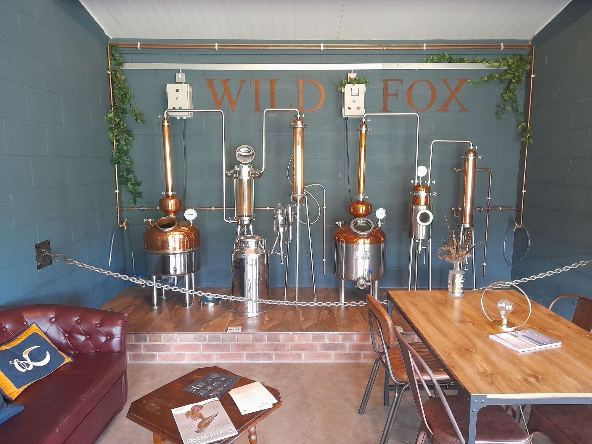 Wild Fix distillery equipment. (Pub). Published on 09-07-2022
