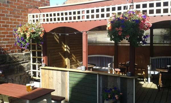 Malt n Hops, Chorley, Beer Garden, July 2016. (Garden). Published on 31-07-2016