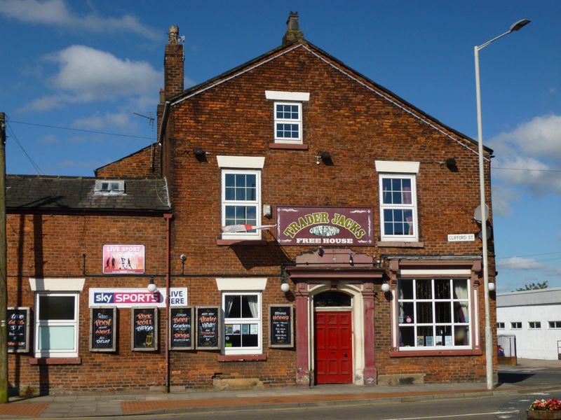 Trader Jacks, Chorley 12.7.17. (Pub, External, Sign). Published on 09-12-2020