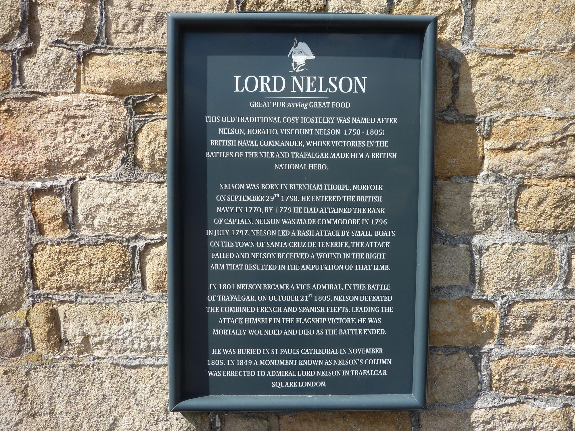 Plaque April 2022 David Sherliker. (External, Sign). Published on 09-04-2022