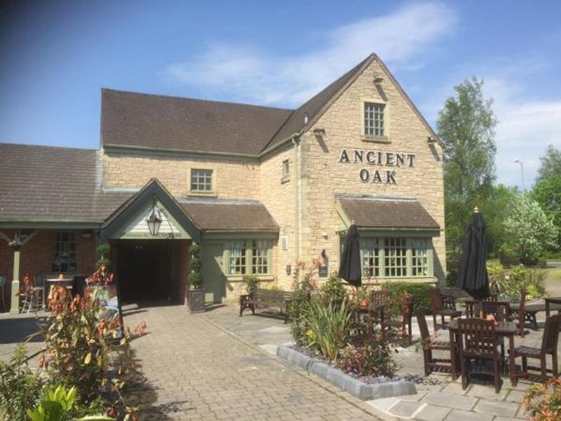 Ancient Oak, Cottam. (Pub, External, Key). Published on 02-06-2016 