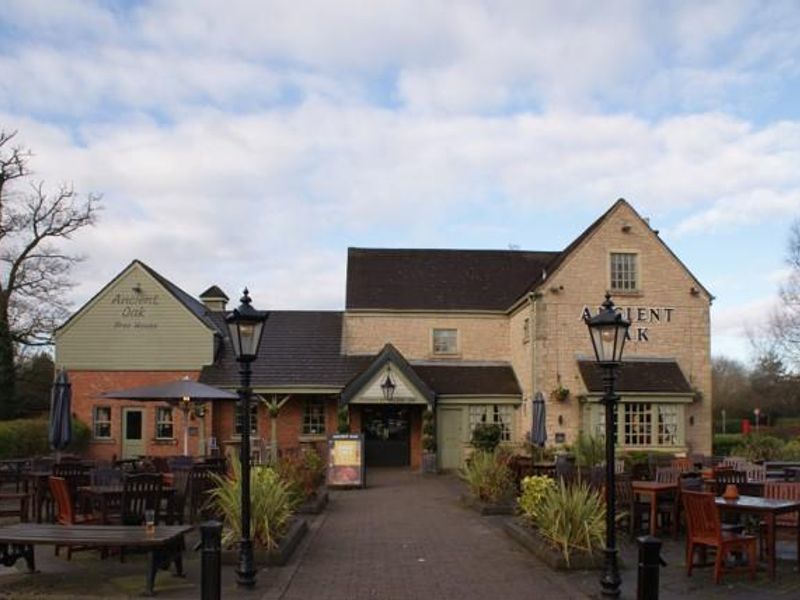 Ancient Oak, Cottam Feb 2018. (Pub, External). Published on 08-02-2018