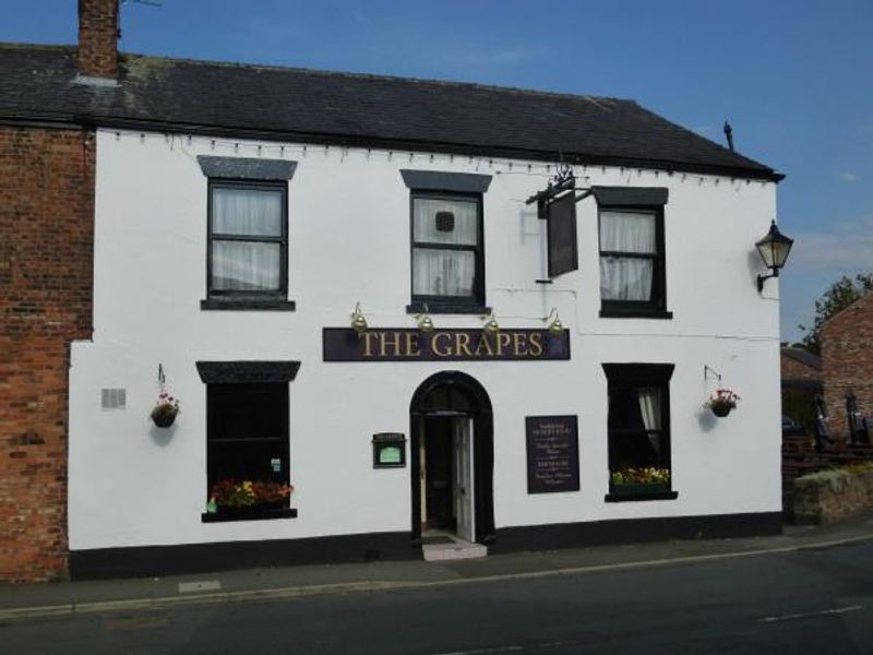 Grapes at Croston. (Pub, External, Key). Published on 30-09-2013