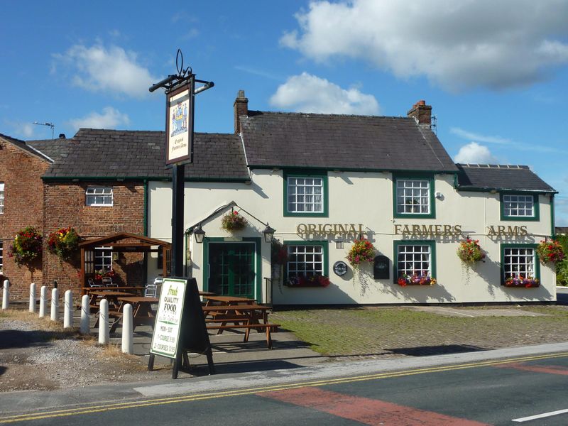 Original Farmers arms, Eccleston 31.7.18. (Pub, External, Key). Published on 31-07-2018