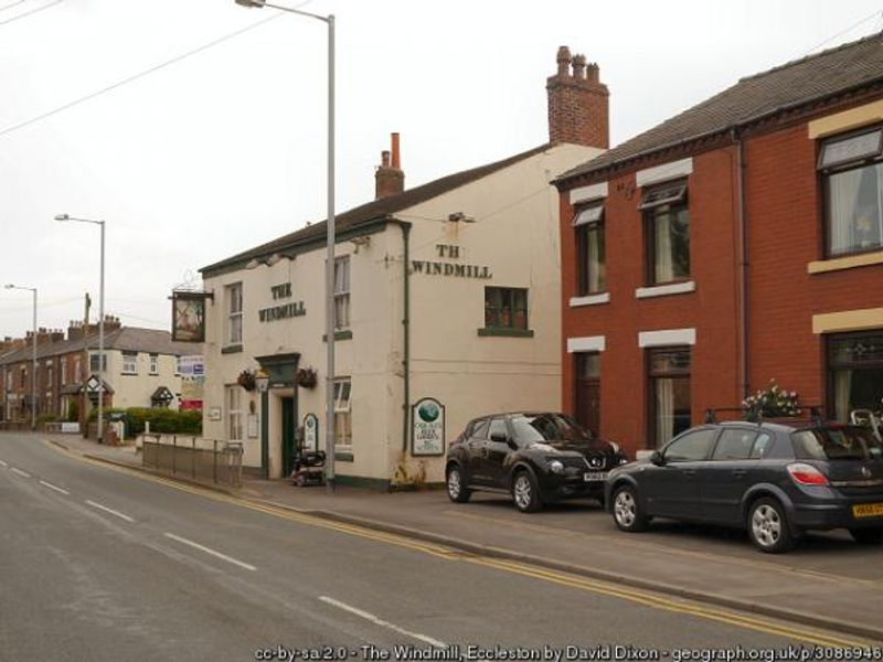 Windmill at Eccleston. (Pub, External). Published on 21-07-2015