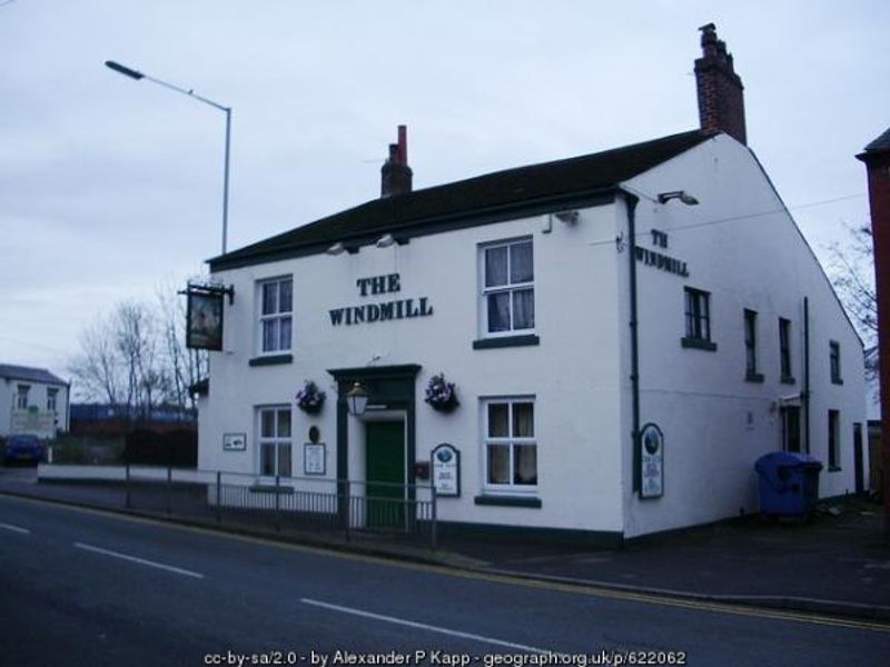 Windmill at Eccleston. (Pub, External, Key). Published on 21-07-2015
