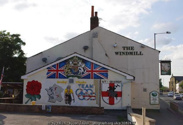 Windmill at Eccleston. (Pub, External). Published on 21-07-2015