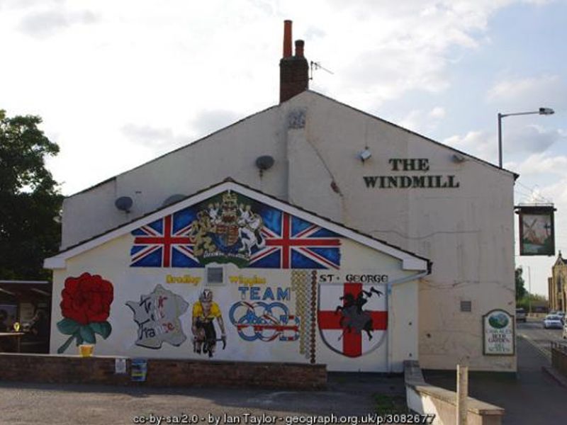 Windmill at Eccleston. (Pub, External). Published on 21-07-2015