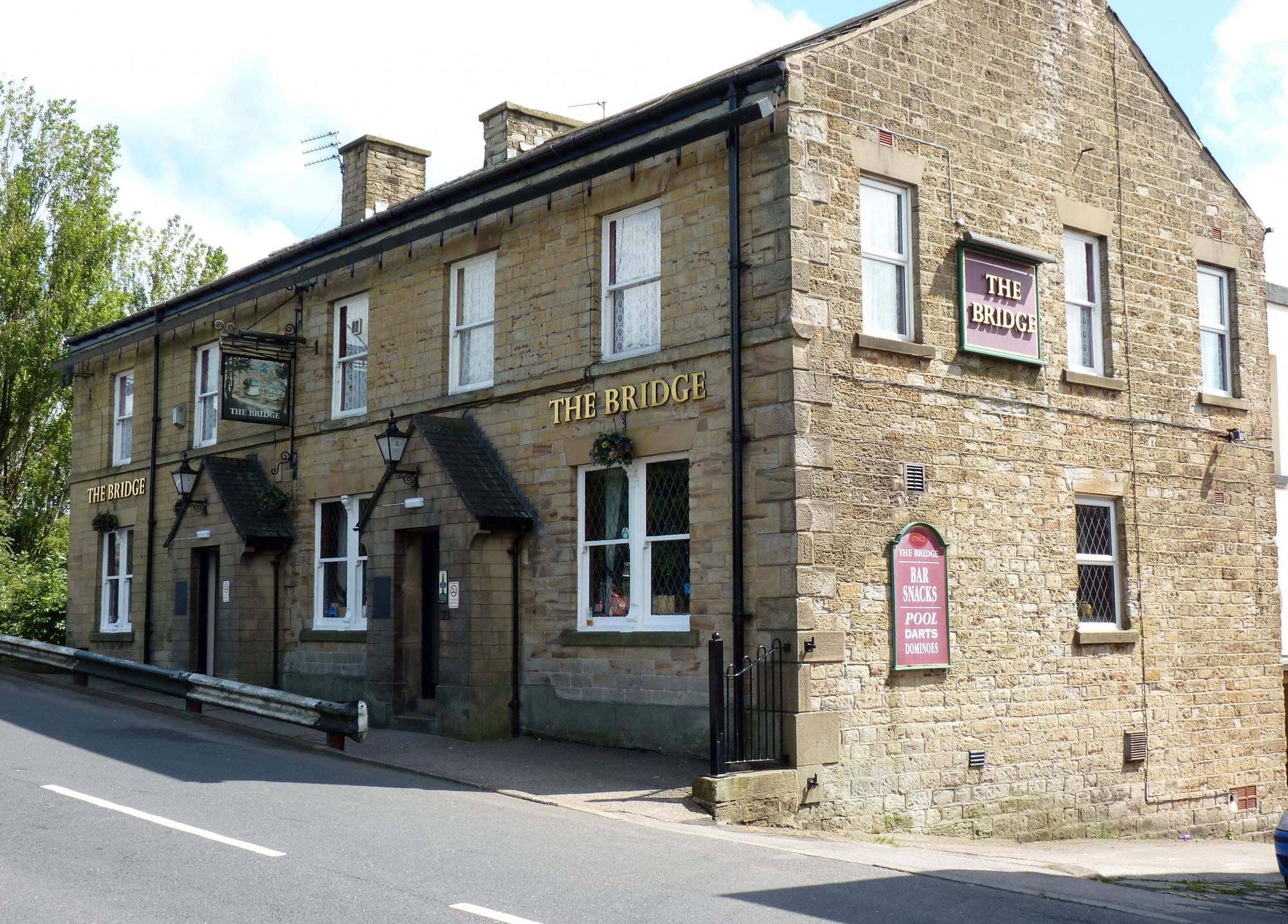 Bridge, Adlington, July 2017. (Pub, External). Published on 15-07-2017