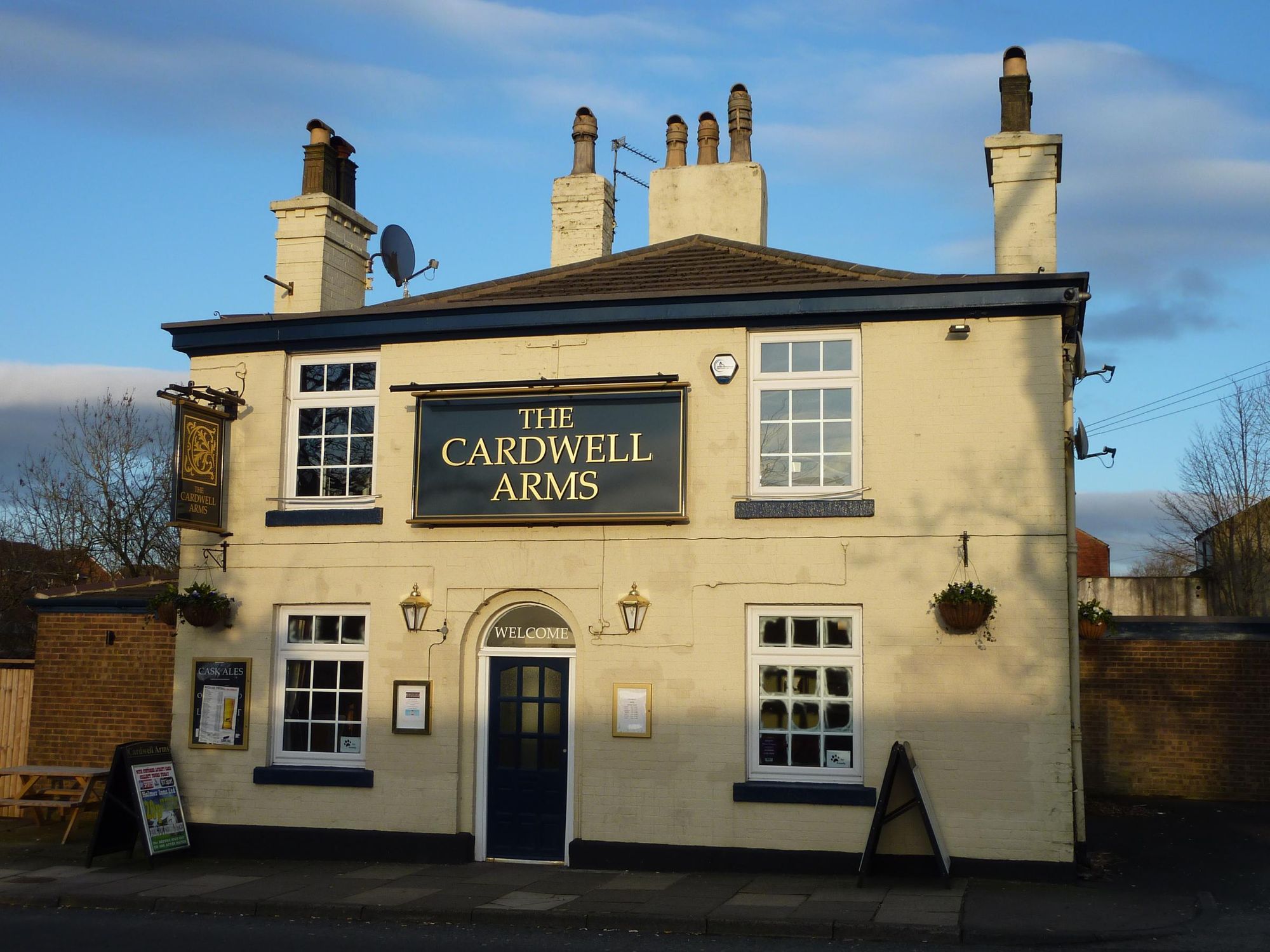 Cardwell Arms, Adlington 8.1.18. (Pub, External). Published on 08-01-2018