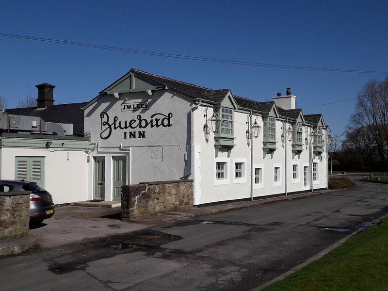 Bluebird, Balderstone 5.4.18. (Pub, External). Published on 06-04-2018