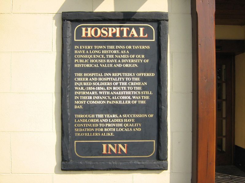 Hospital, Bamber Bridge - plaque. (Sign). Published on 23-03-2018