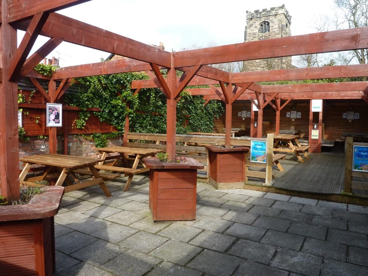 Stag Leyland Garden 13.04.2022 DS. (Pub, External, Garden). Published on 13-04-2022