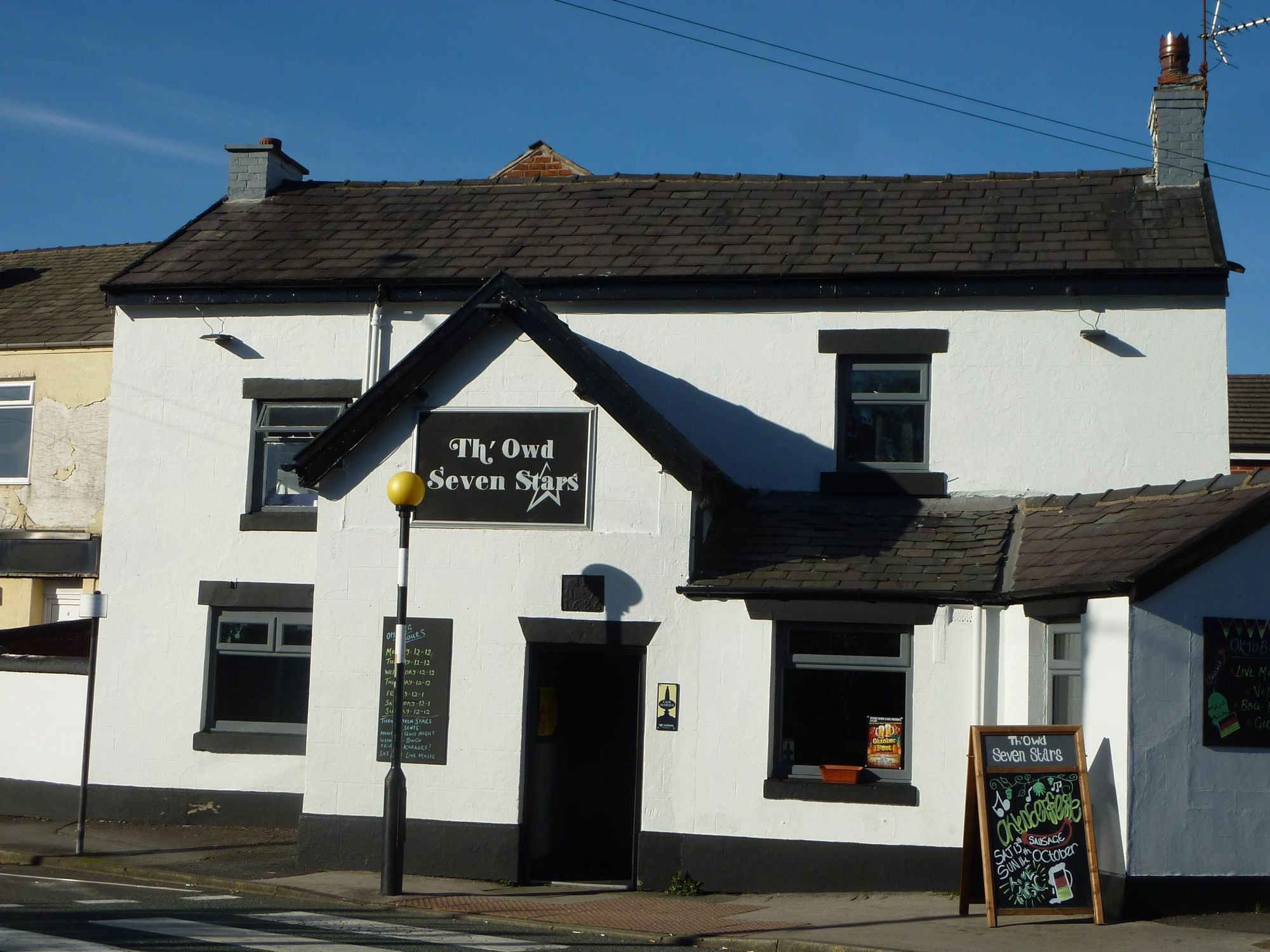 Th'Owd Seven Stars, Leyland 9.10.18. (Pub, External, Key). Published on 09-10-2018