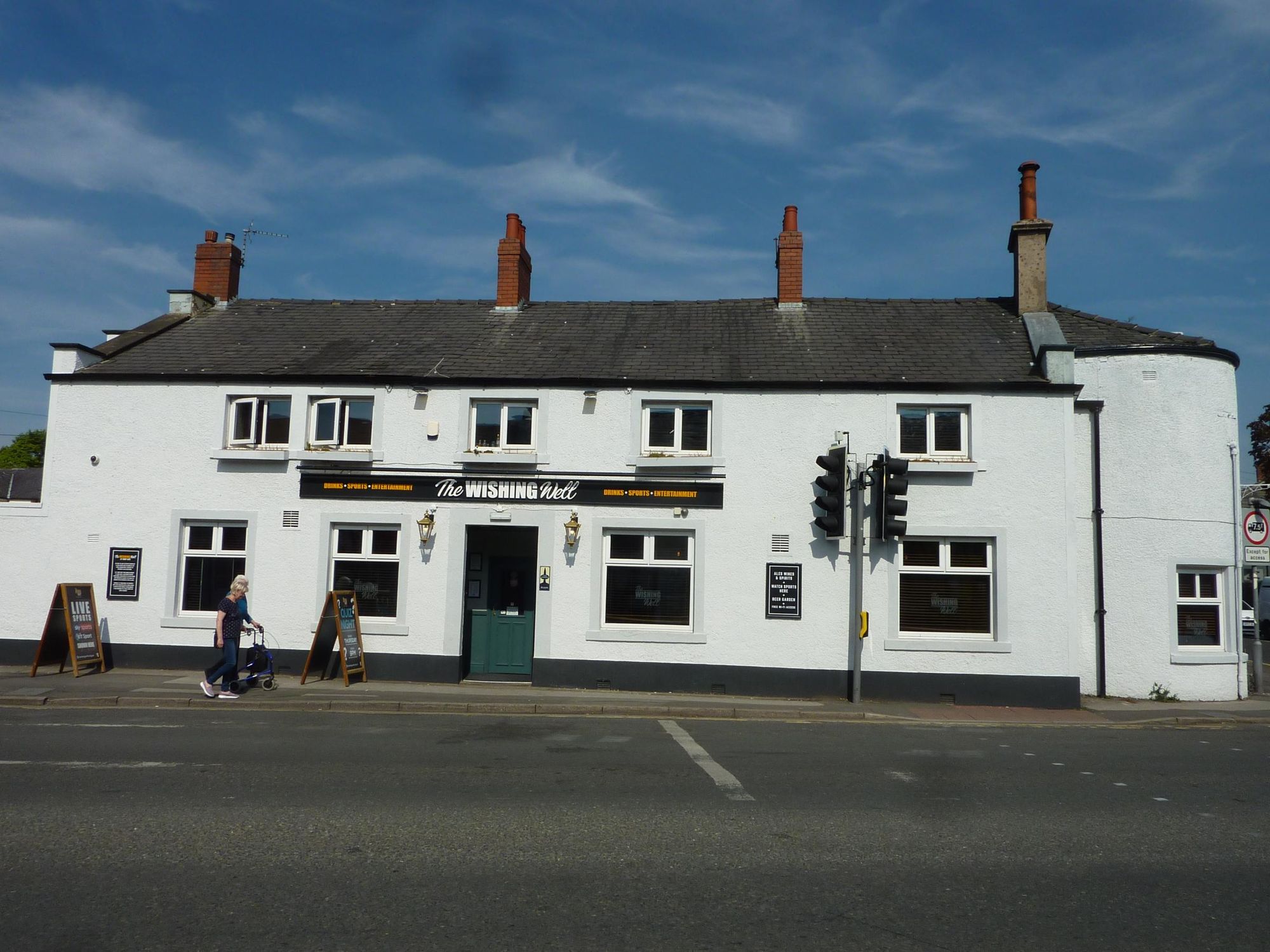Wishing Well at Tardy Gate May 2019. (Pub, External, Sign). Published on 14-05-2019