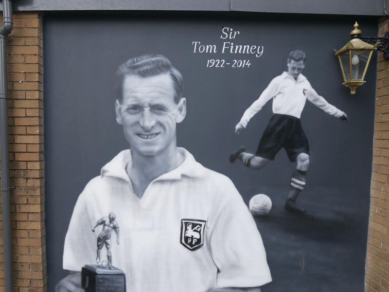 Sir Tom Finney Mural. (Pub, External). Published on 05-08-2023