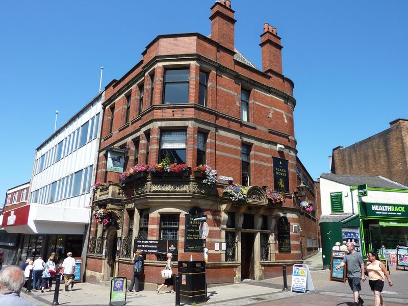 Black Horse, Preston 17.7.17. (Pub, External, Key). Published on 20-07-2017 