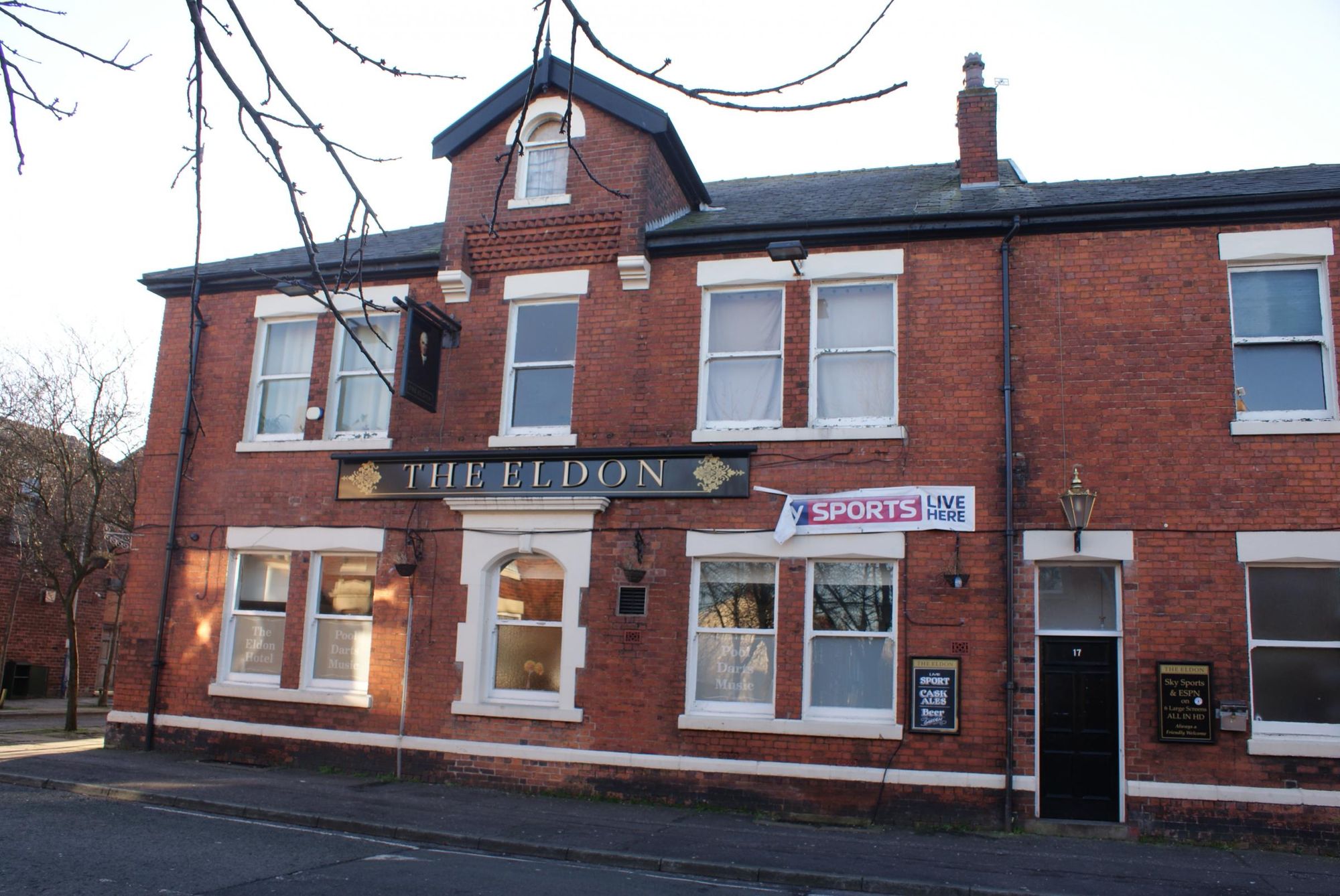 Eldon, Preston Feb 2018. (Pub, External). Published on 08-02-2018
