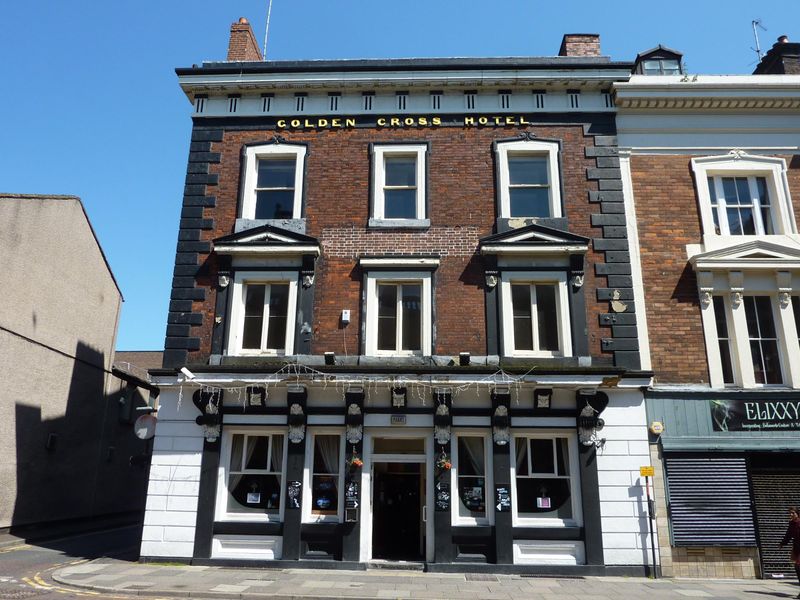 Golden Cross, Preston 17.7.17. (Pub, External, Key). Published on 20-07-2017