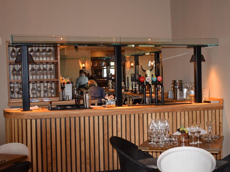 Main bar from restaurant 3.5.22. (Pub, Bar). Published on 17-06-2022