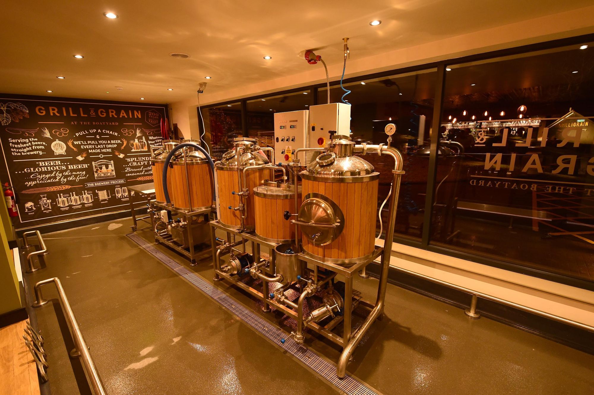 Grill & Grain - micro brewery. (Brewery). Published on 29-11-2016