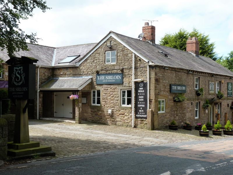 Sirloin, Hoghton, July 2017. (Pub, External, Key). Published on 09-08-2017