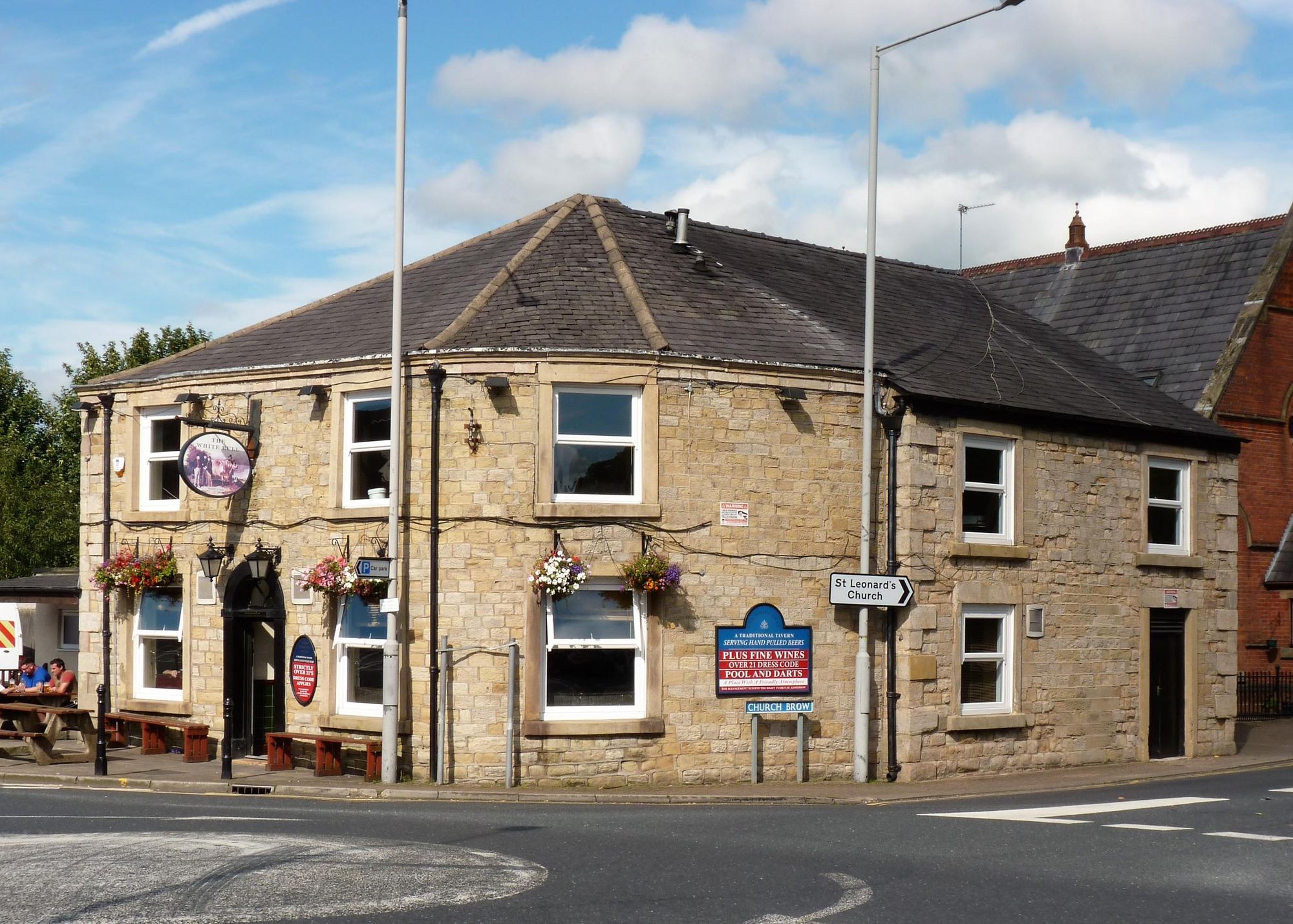 White Bull,  Walton le Dale 28.8.17. (Pub, External, Key). Published on 29-08-2017