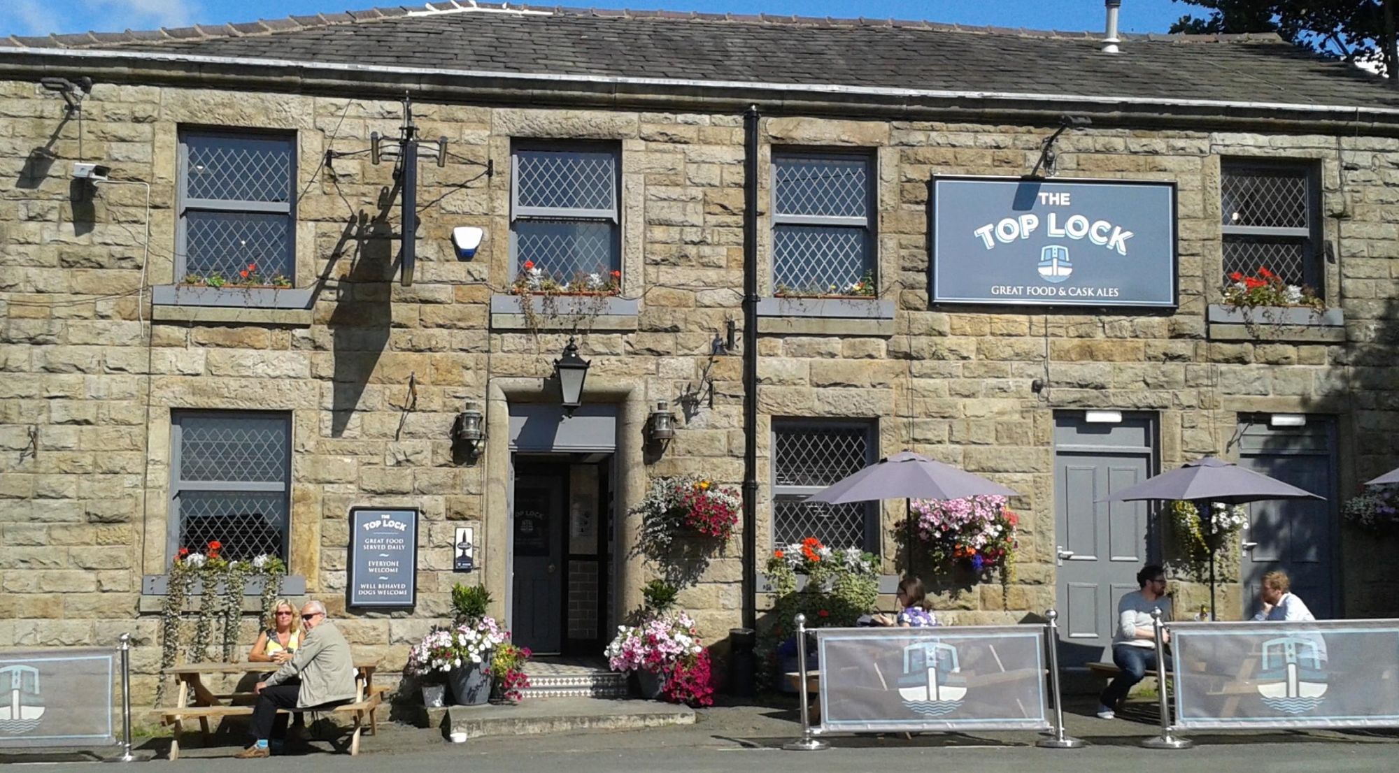 Top Lock, Heapey 26.8.17. (Pub, External, Key). Published on 31-08-2017