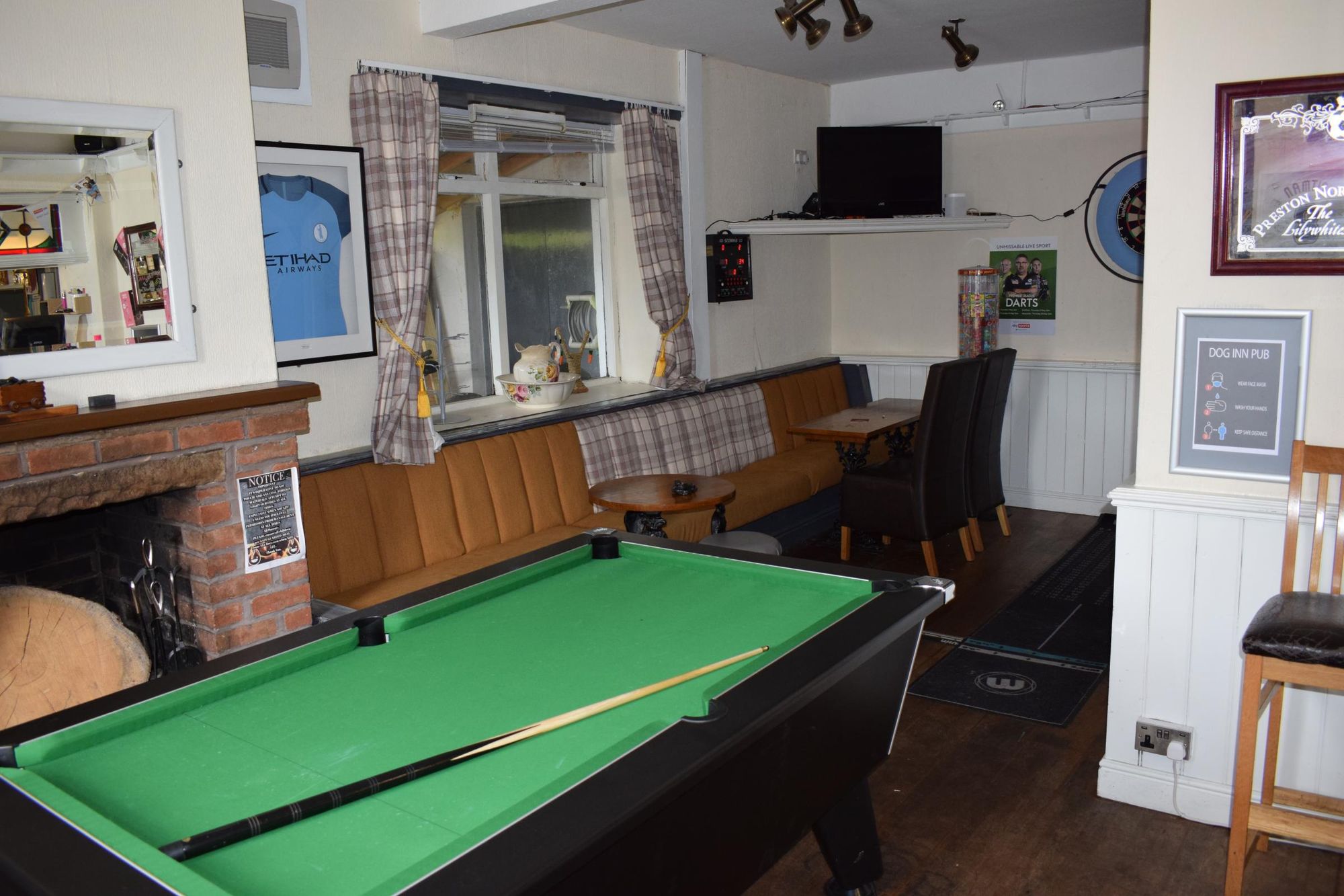 Dogg Inn, Whittle, Pool room 5.5.22. Published on 05-05-2022
