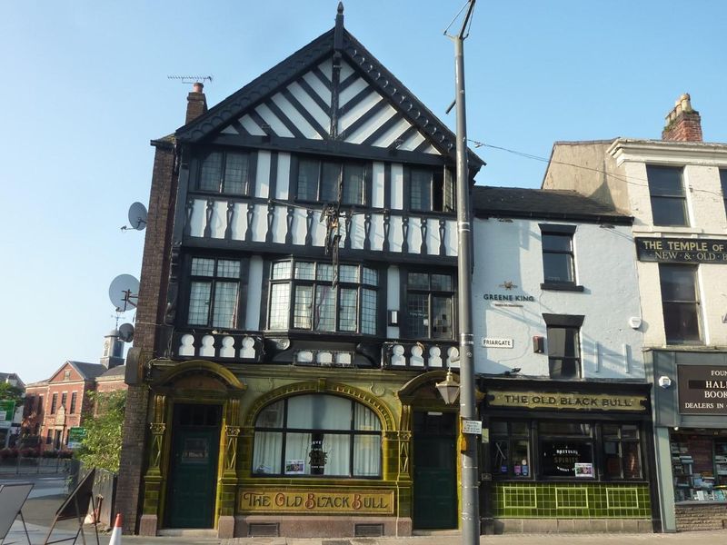 Old Black Bull, Preston 05.09.2021 (D Sherliker). (Pub, External, Sign, Key). Published on 05-09-2021 