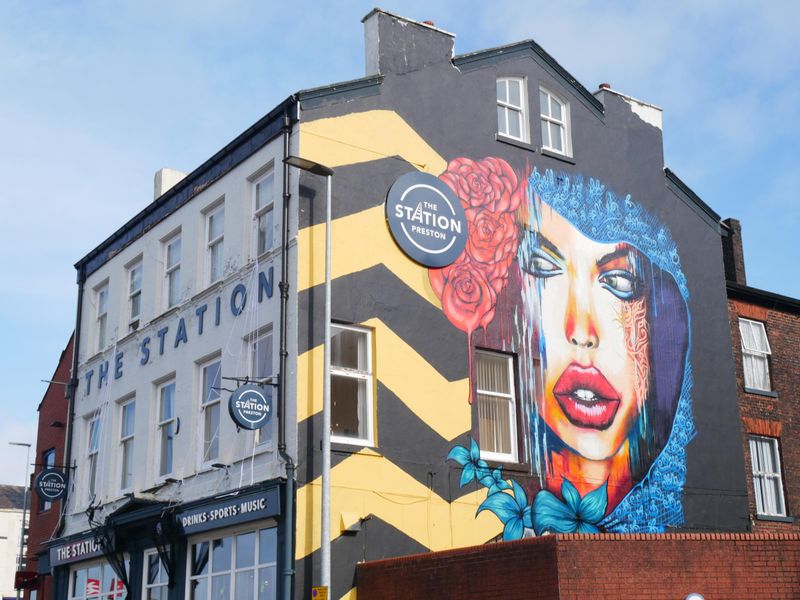 Gable End Mural Oct 2022 DS. (Pub, External). Published on 06-10-2022